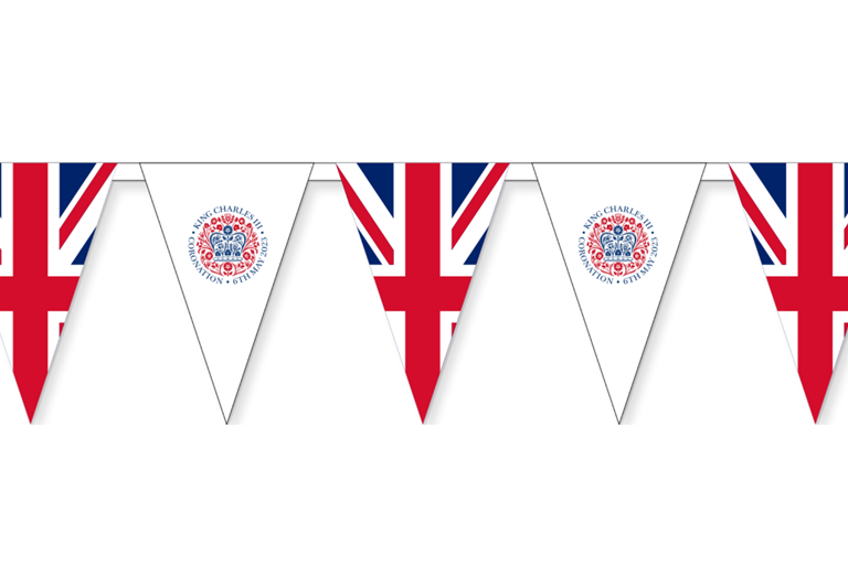 Union & Emblem Coronation Bunting